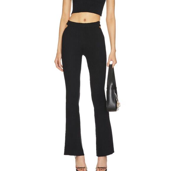 Camila Coelho Coyote Pant Knit Cutout Pant - Picture 1 of 8